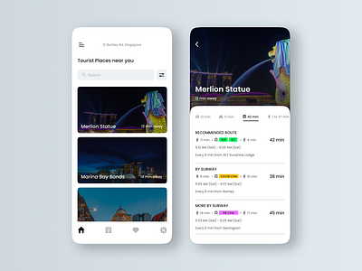 Daily UI 079 - Itinerary adobe xd app daily ui daily ui 079 dailyui design figma itinerary journey mobile app tour tourism transport transportation travel ui ui design uiux ux ux design