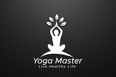 yoga logo- meditation icon app attractive logo benefit branding care colorful logo design graphic design health illustration leafs love mastery of life meditation nature prayer religion yoga