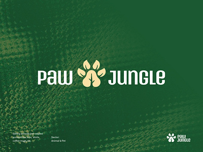 PawJungle branding design graphic design logo typography vector