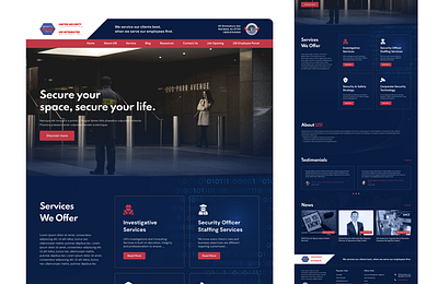 Security Agency Website