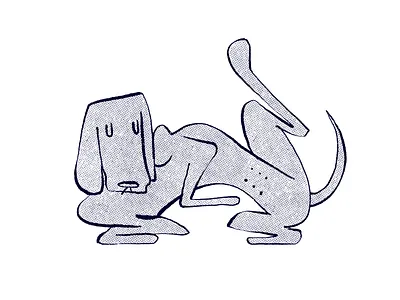 dog animal dog doggo drawing friend good boy illustration owner pet puppy service vet