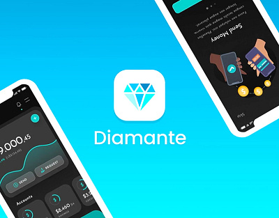 Diamante | Product promo video 2d animation 3d after effects animation app promo design graphic design mockup motion graphics phone promo