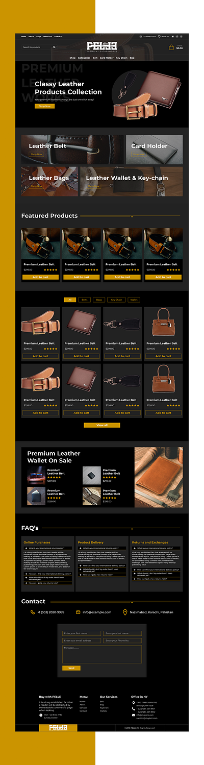Ecommerce Website UI Design