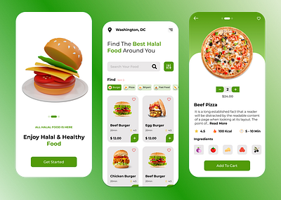 Food Application Clone UI