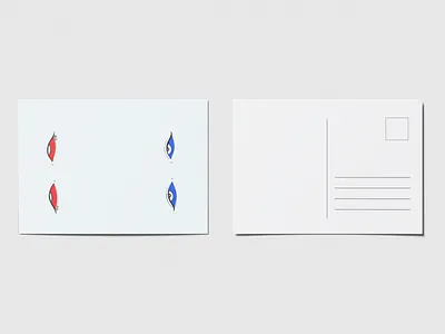 Illustrated Postcard II design graphic design illustration