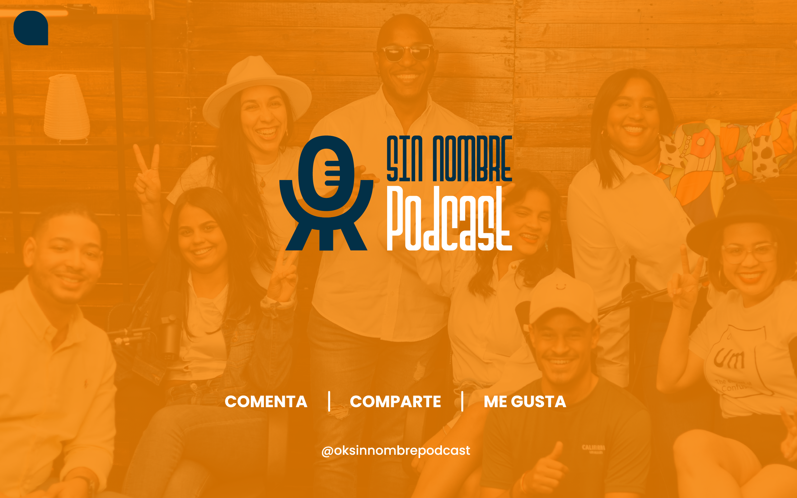 Rebranding for (Sin Nombre Podcast) branding graphic design logo