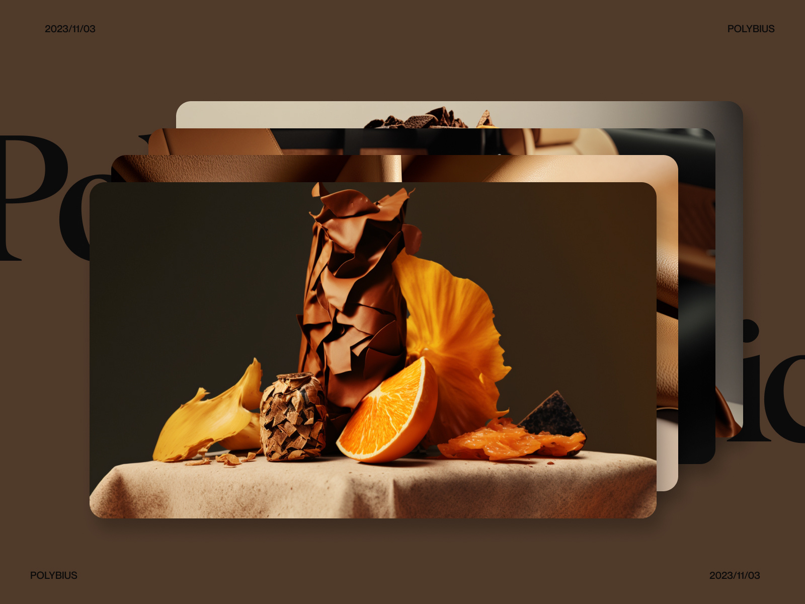 Polybius 3D art 3d 3d art 3d in webdesign art branding ccreative 3d art design figma graphic design illustrator landing page minimal typography ui ux web webdesign website