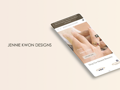 Jennie Kwon Designs - eCommerce design ecommerce mobile design ux web design