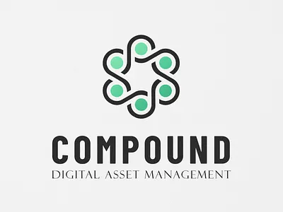 Compound Digital Asset Management branding crypto digital asset management hedge fund logo sales deck web3