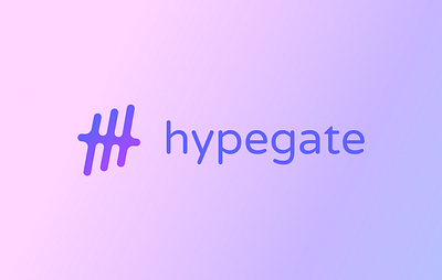 Hypegate brand brand identity branding gen z influencer influencer marketing logo zoomer