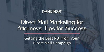 Rankings blog post "Direct Mail Marketing for Attorneys" blog blogpost branding design graphic design infographics seo