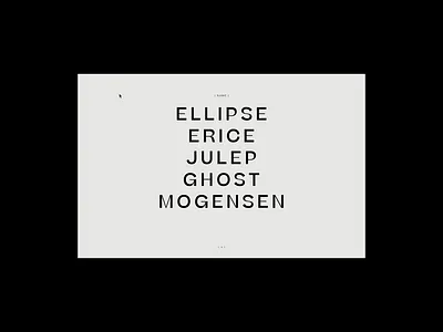 EXPLORATION — 002 animation design digital design graphic design motion graphics typography ui uiux ux web design