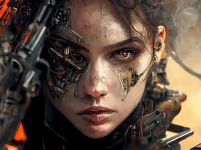 Character Design: "Allei" Warrior of The Fallen!