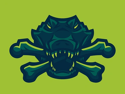 Tampa Terrors alligator branding design identity illustration logo sports sports branding sports identity sports logo tampa