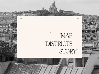 PARIS MON AMOUR — MENU animation design digital design graphic design typography ui ux web design