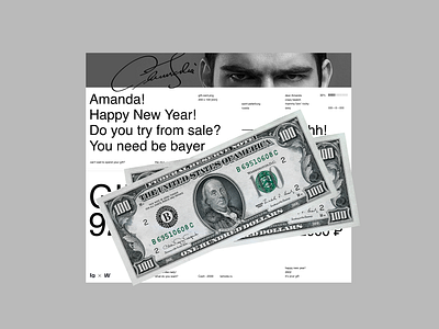 Money envelope design graphic design polygraphy typography