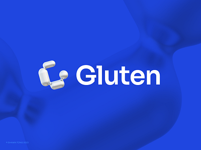 Logo Design Proposal #Glu-B-1 blender branding gluten graphic logo spark