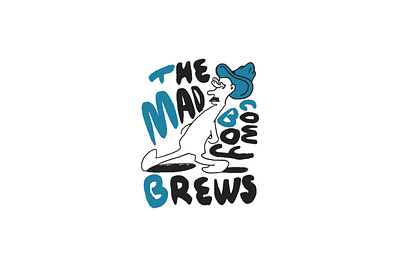 The Mad Cowboy Brews app branding design graphic design illustration logo typography ui ux vector