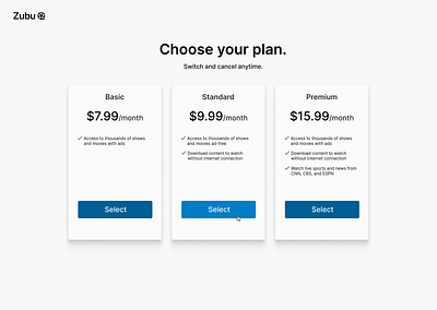 daily ui 030: pricing 030 challenge daily ui decoy pricing