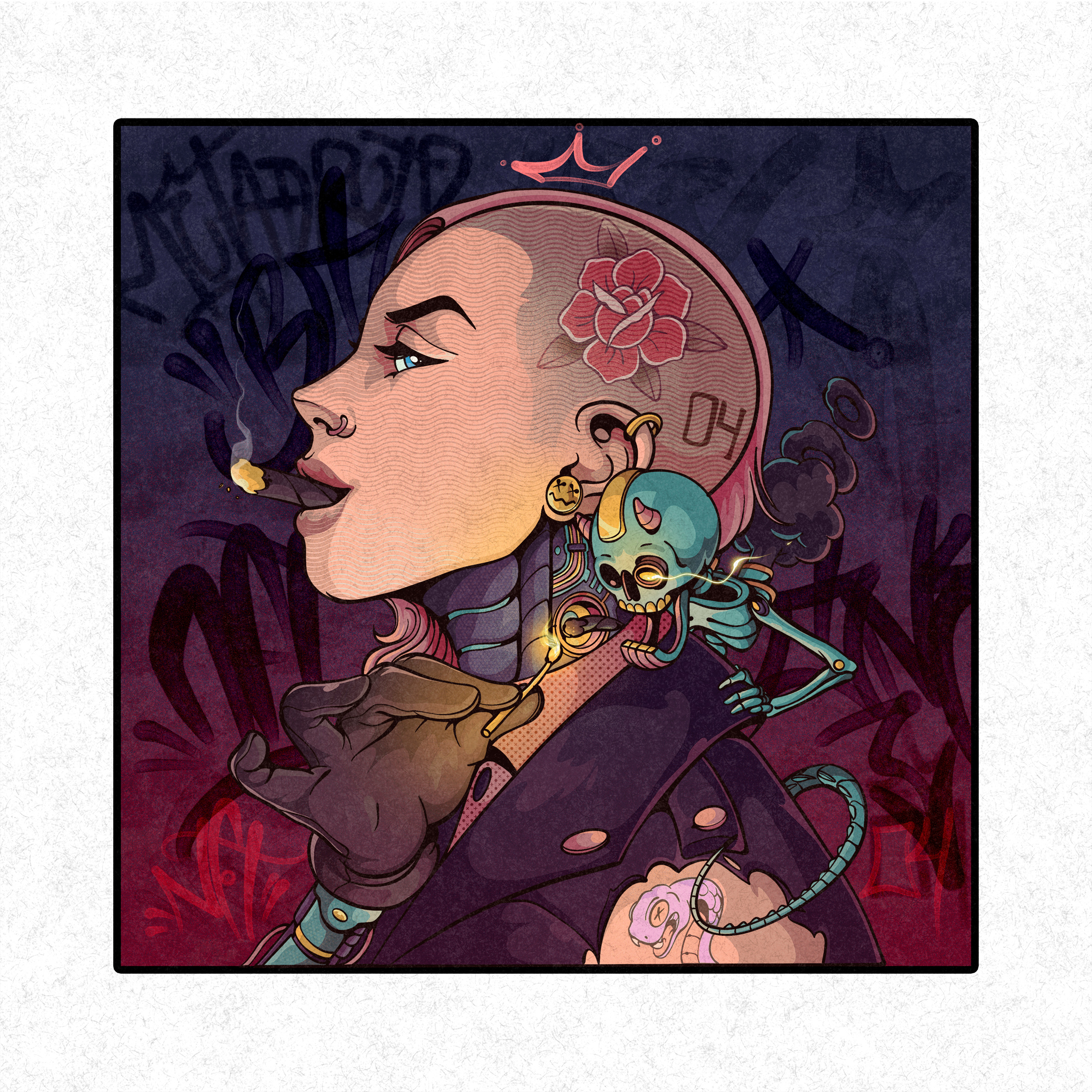 Metadroid 1.1 art branding design design character digital art graphic design illustration logo nft photoshop solana