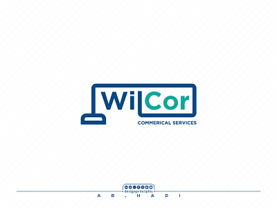 Cleaning Logo Design clean cleaning cleaning logo commerical graphic design services wilcor