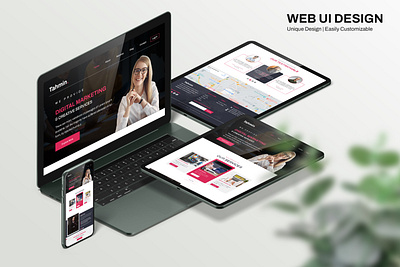 Web UI Design Sample behance creative daily ui design app figma graphic design html landing page learn design ui ui template ui ux user experience ux ux design ux process uxd web designer webdesign website