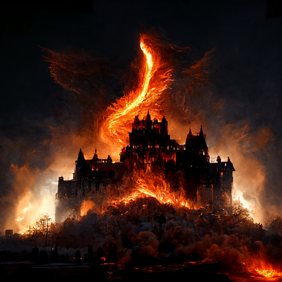 Castle of Diablo design graphic design illustration photoshop