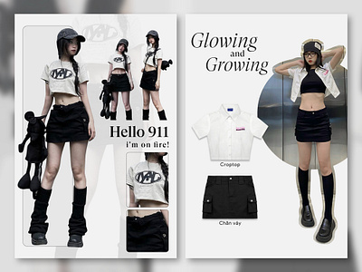 Synthetic - Fashion Design banner fashion girl graphic design social media