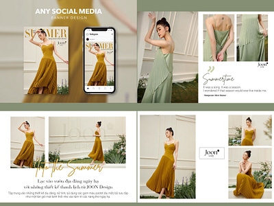 Spring/Summer 2022 Collection | Fashion banner collection fashion graphic design social media