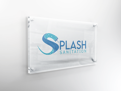 Splash Sanitation app branding design graphic design illustration logo typography ui ux vector