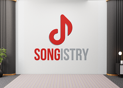 Songistry Logo Sample app branding design graphic design illustration logo typography ui ux vector