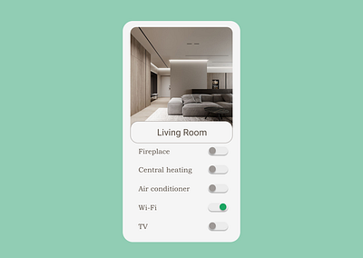 Home Monitoring Dashboard design graphic design ui