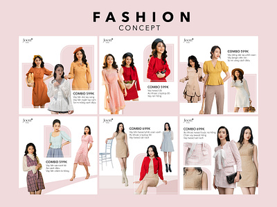 Synthetic - Fashion Sale banner collection fashion graphic design sale social media