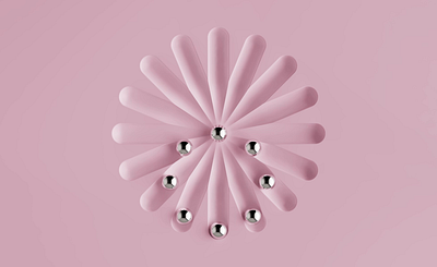 Illusion 3d animation design graphic design illustration motion graphics pink sweet