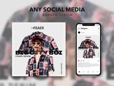 Big City Boy | Fashion Design banner collection fashion graphic design man social media