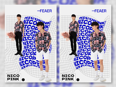 NICOPINK | Fashion Design banner collection fashion graphic design man social media