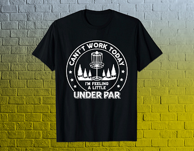 Disc Golf T-Shirt Design best tshirt design