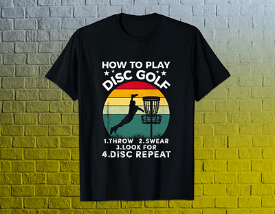 Disc Golf T-Shirt Design best tshirt design