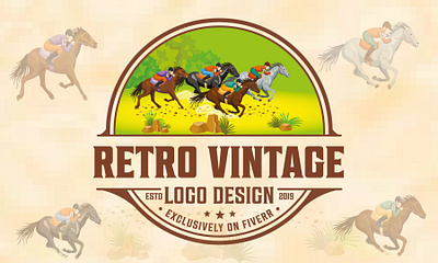 vintage logo design 3d branding design graphic design illustration logo motion graphics