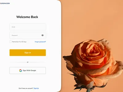 Login Page login login page ui