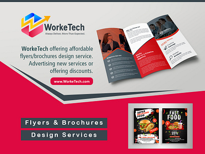Flyers & Brochures brochures design flyers graphics design services web design worketech