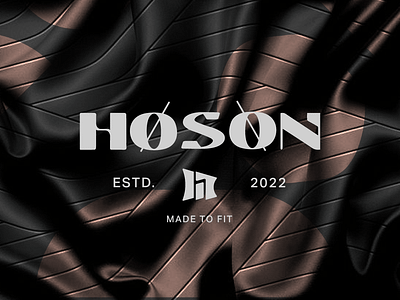 Hoson© ai brand design brand identity brandidentity branding design future gamalielaig graphic design hoson identity leather logo logo design logotype minimalist logo