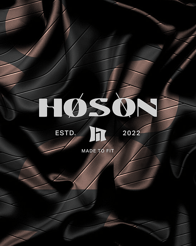 Hoson© ai brand design brand identity brandidentity branding design future gamalielaig graphic design hoson identity leather logo logo design logotype minimalist logo