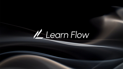 Learn Flow app design graphic design illustration logo