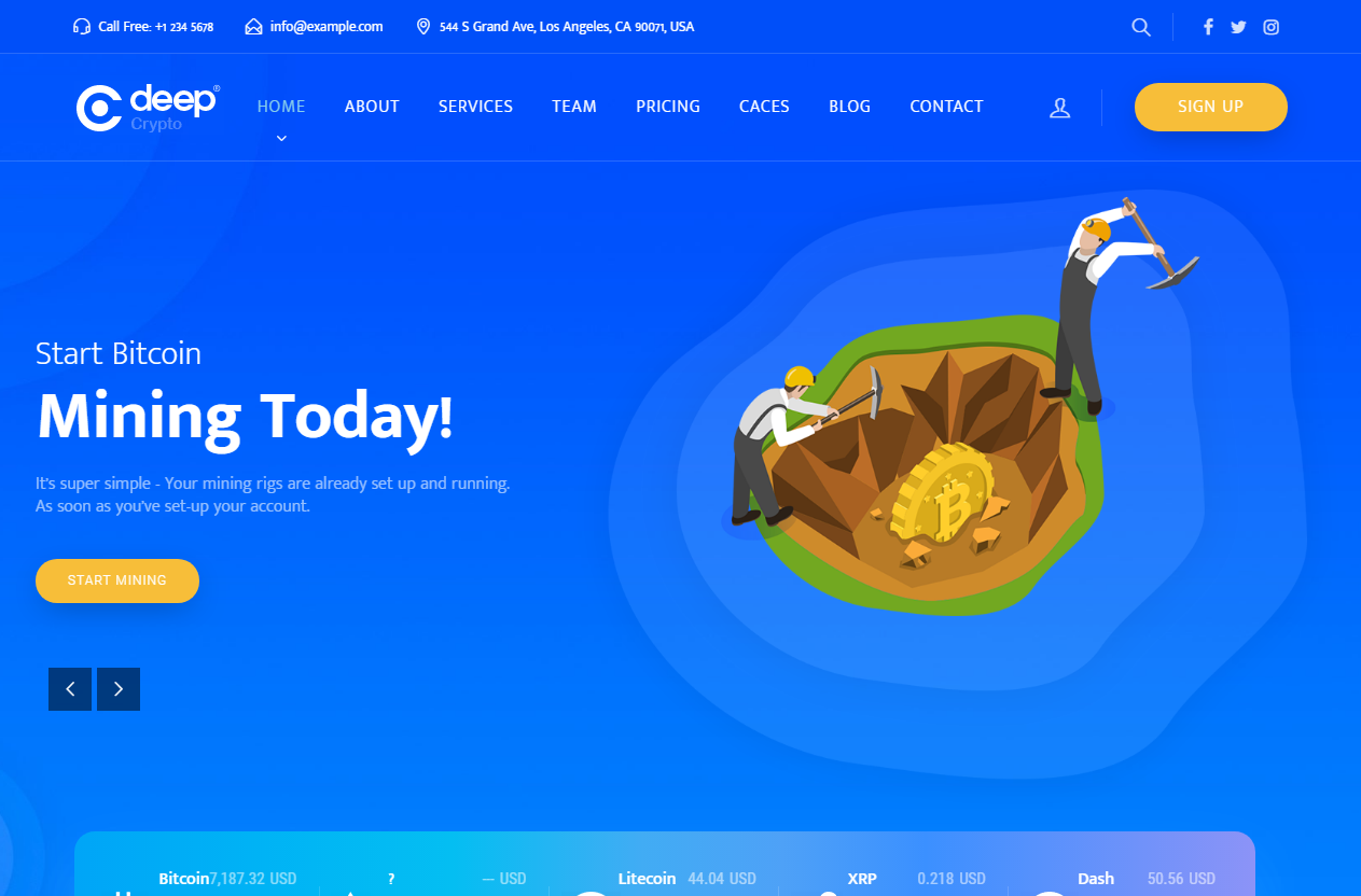 Crypto Website Design By WordPress elementor hosting plugins web design website wordpress wordpress theme wordpresss