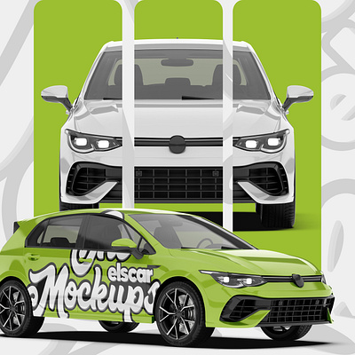 Modern Car Mockup - 013 3d advertising branding design graphic design graphics illustration logo marketing