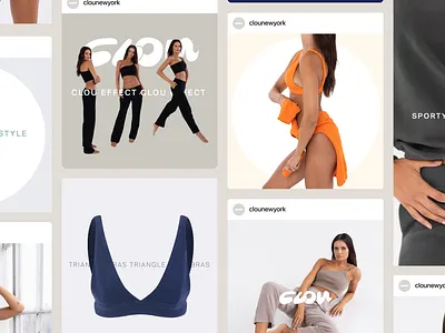 Social Media Feed Design branding fashion feeddesign layout logo post postdesign socialmedia typography ui