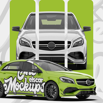 Modern Car Mockup - 017 3d advertising branding design graphic design graphics illustration logo marketing ui