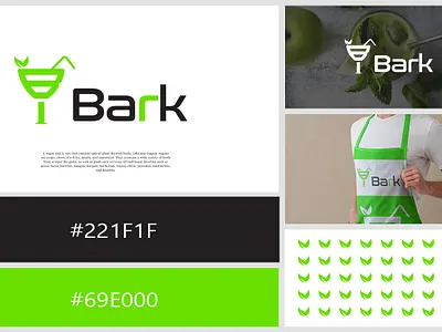 Bark Logo - Branding brand design brand guidlines brand identity brand logo graphic design logo design minimal logo minimalist logo modern logo monogram logo stationary design