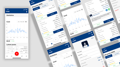 Logistic app design concept app design mobile ui